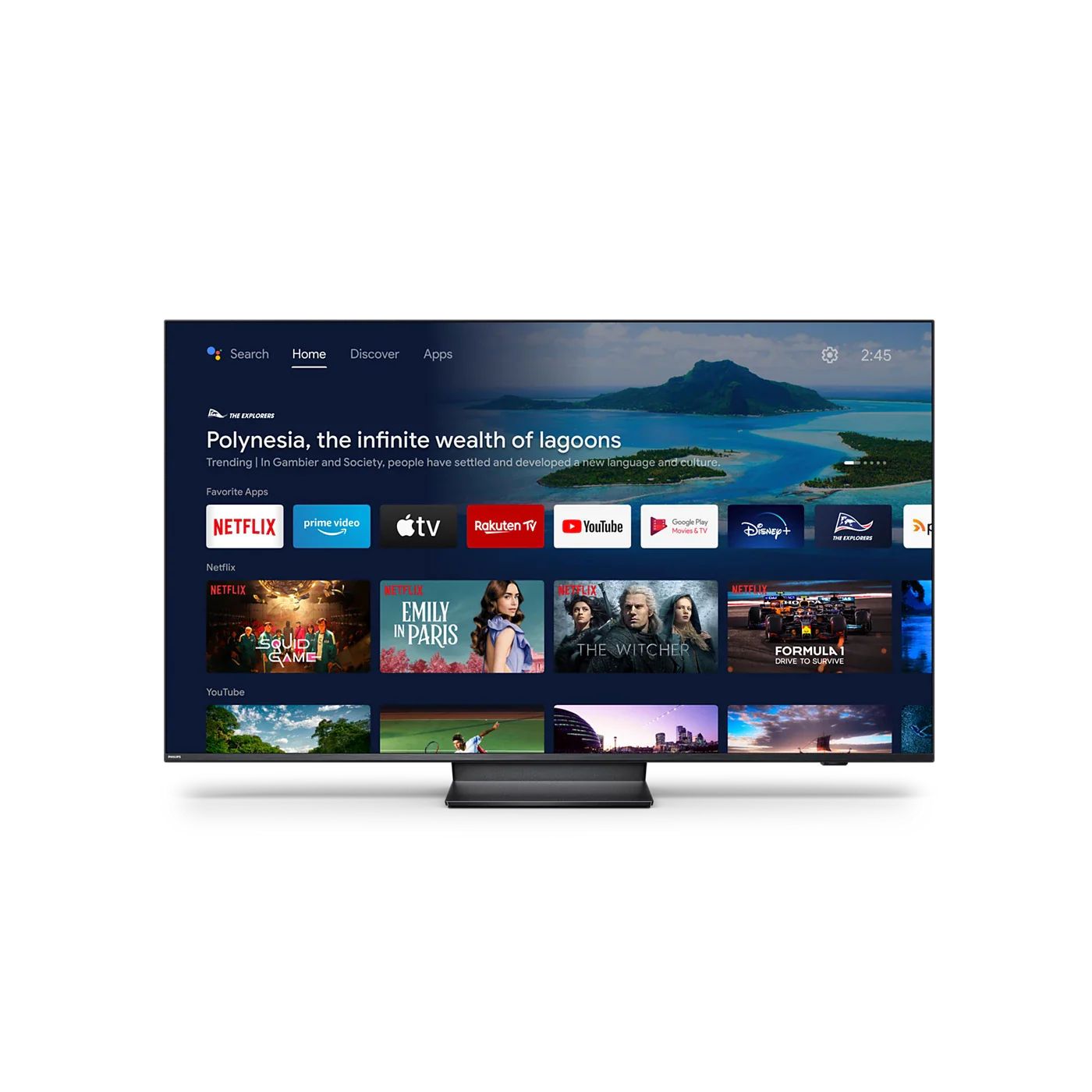 50" Philips "The One" 50PUS8897/12 Ambilight 4K HDR Android Smart LED TV - Electronic World TV